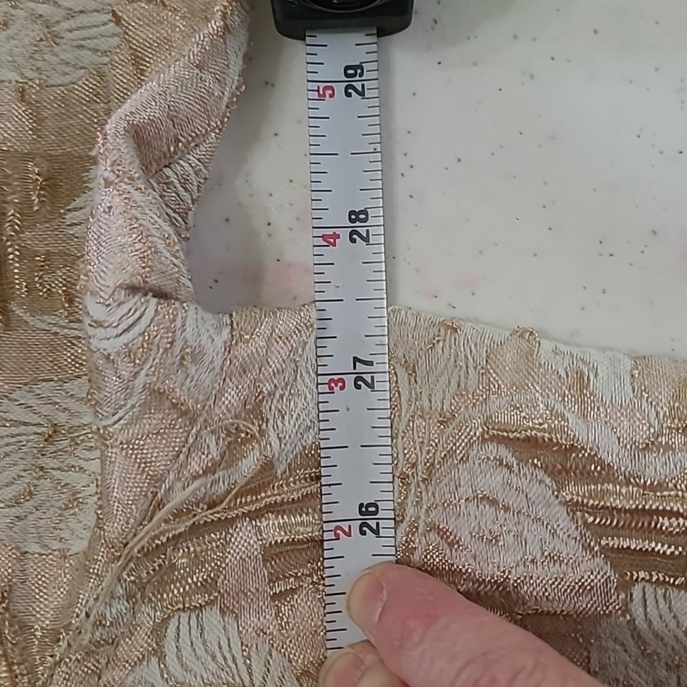 Ruby Rd gold textured lightweight jacket size 3X - image 8